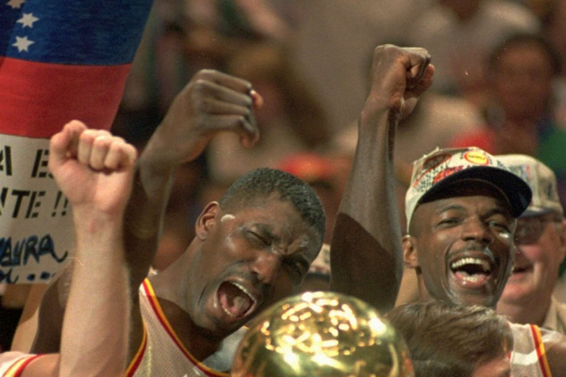 21 years ago today, the Rockets tasted championship glory