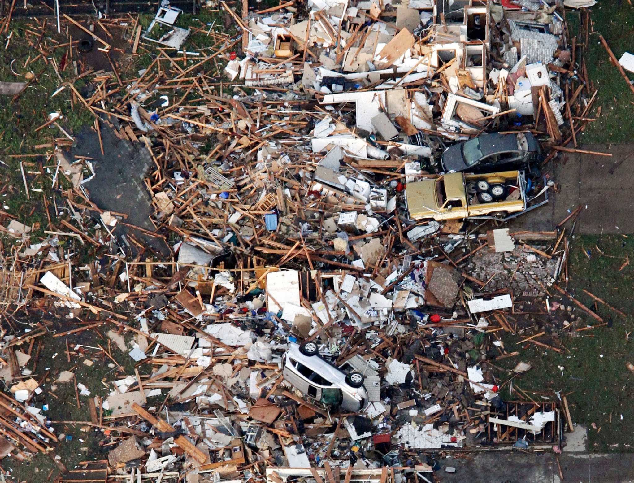 tornado damage in texas