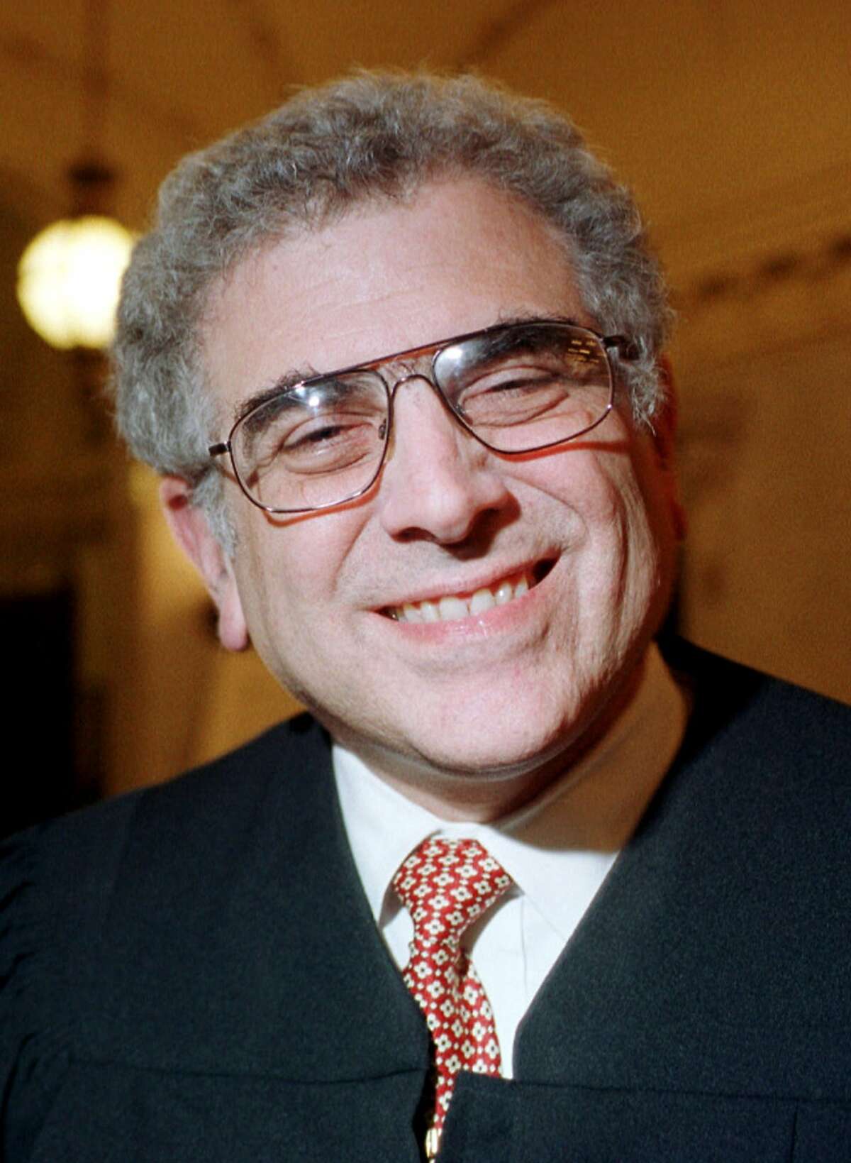 ** FILE ** Judge Andrew J. Kleinfeld of the 9th U.S. Circuit Court of Appeals is shown in a 2000 photo. The judges will hear arguments in the case that postponed the California gubernatorial recall election. (AP Photo/The Recorder, Shelley Eades)