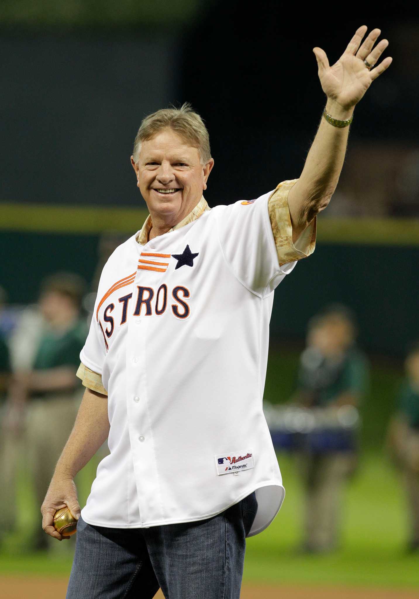 LARRY DIERKER HOUSTON ASTROS 1998 MANAGER OF THE YEAR ACTION