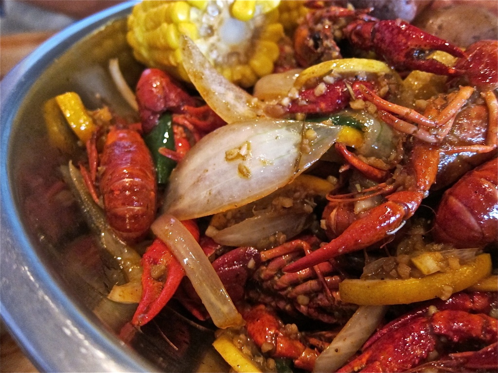 The food of Cajun Kitchen