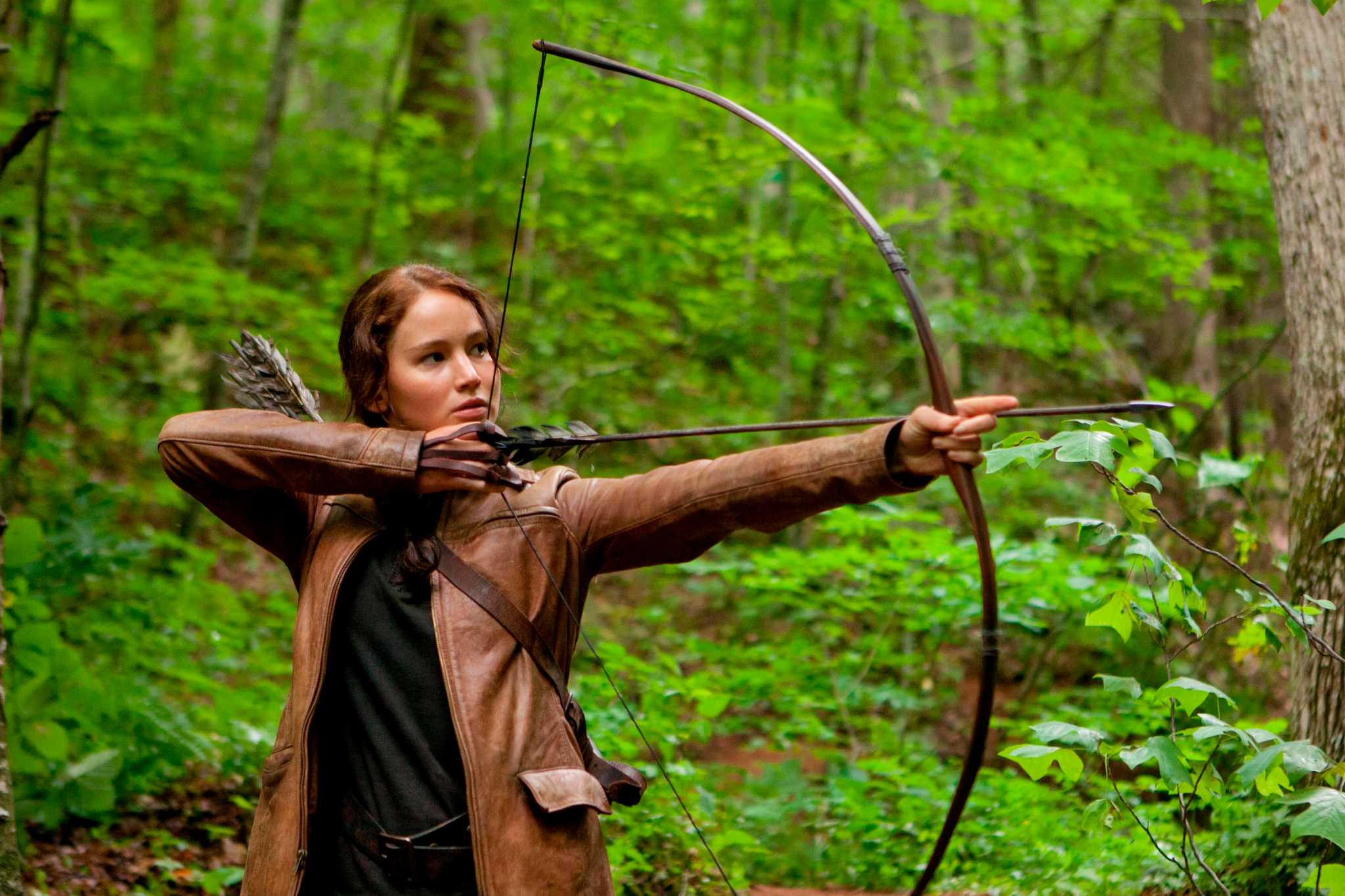 Would Katniss Everdeen have what it takes to hunt zombies? 