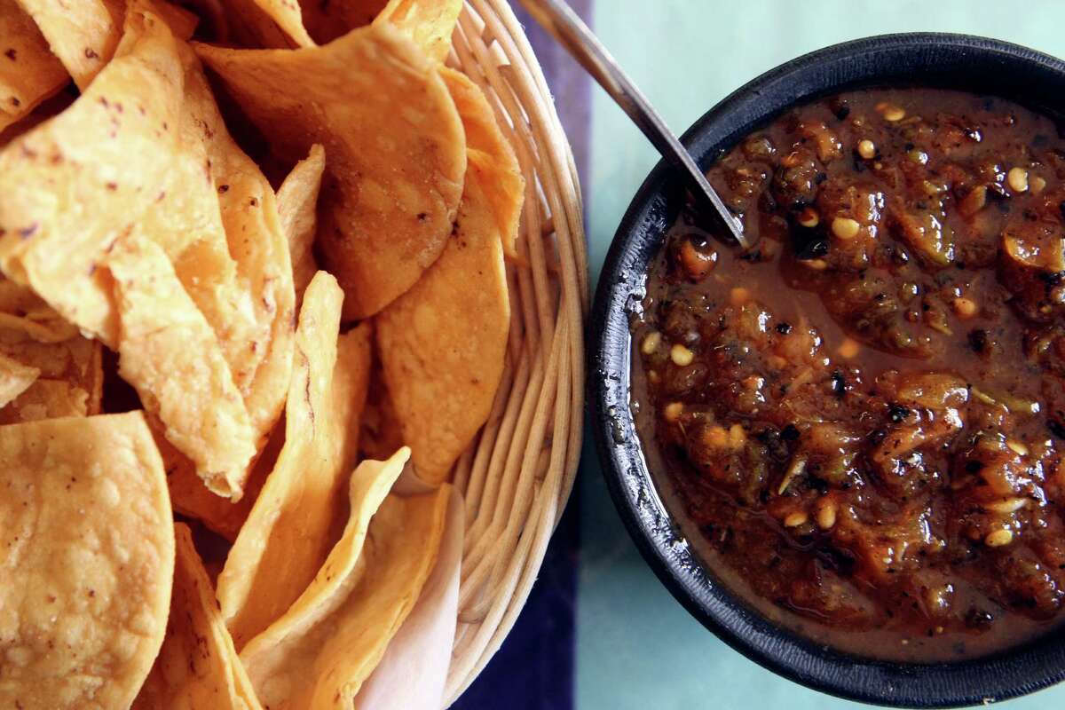 When you get right down to it, a serving of chips and salsa has got to be the forerunner in our search for a state appetizer. They even hand this stuff out before communion at some churches here in Texas.