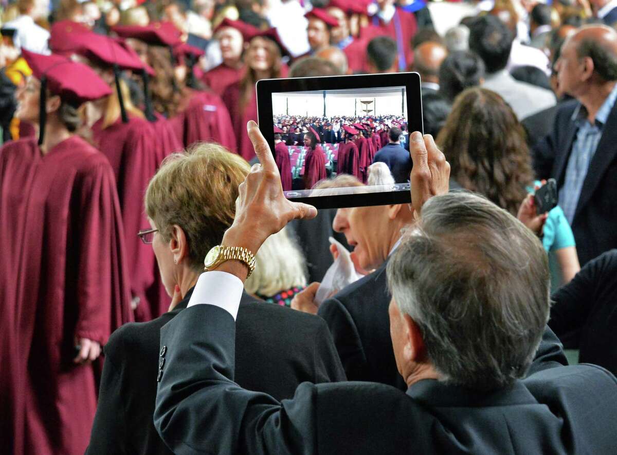 Albany Medical College commencement begins at the Saratoga Performing Arts Center in Saratoga Springs, NY, Thursday May 23, 2013. (John Carl D'Annibale / Times Union)