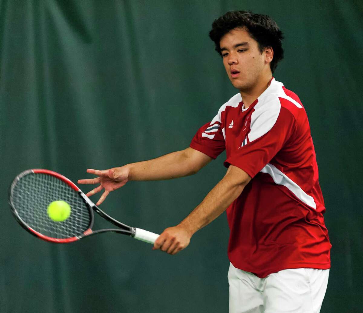 Greenwich sweeps Staples to win FCIAC boys tennis crown