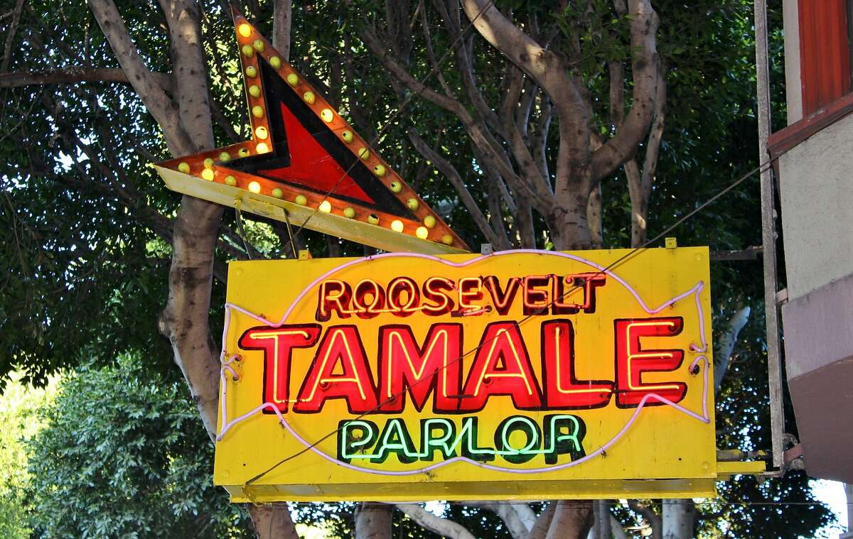 Roosevelt Tamale Parlor serves up squash, beef, chicken and pork tamales, handmade using organic, stone ground corn, and accompanied by rice, beans and a cabbage salad.