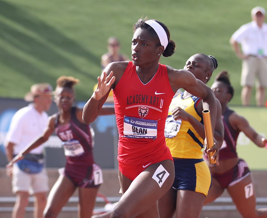 Academy of Art, Thomas win track titles