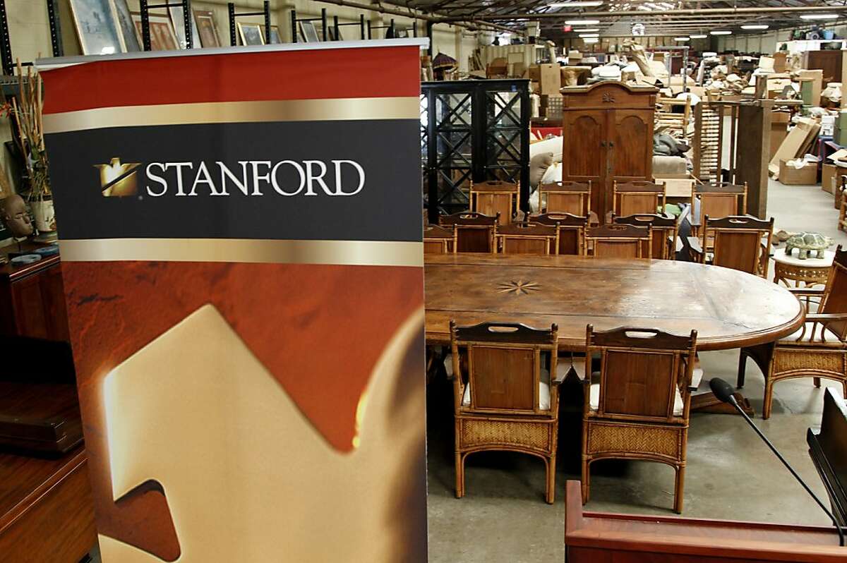 Stanford Financial Group's assets will be auctioned in attempts to fundraise money to repay victims of imprisoned R. Allen's Stanford on Thursday, Sept. 27, 2012, in Houston. ( Mayra Beltran / Houston Chronicle )