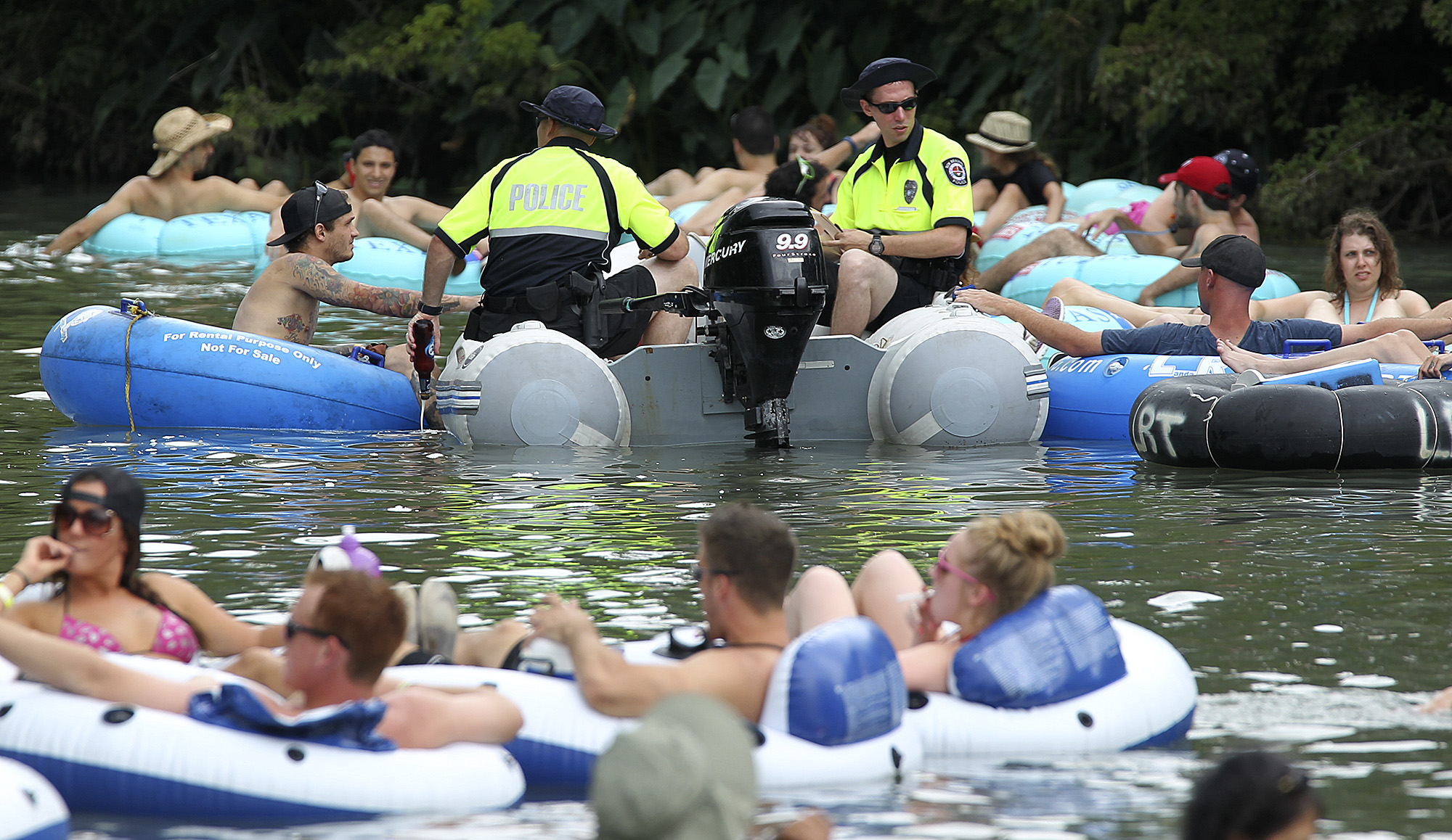 Examples Of Non-Disposable Reusable Containers For Comal River Tubing