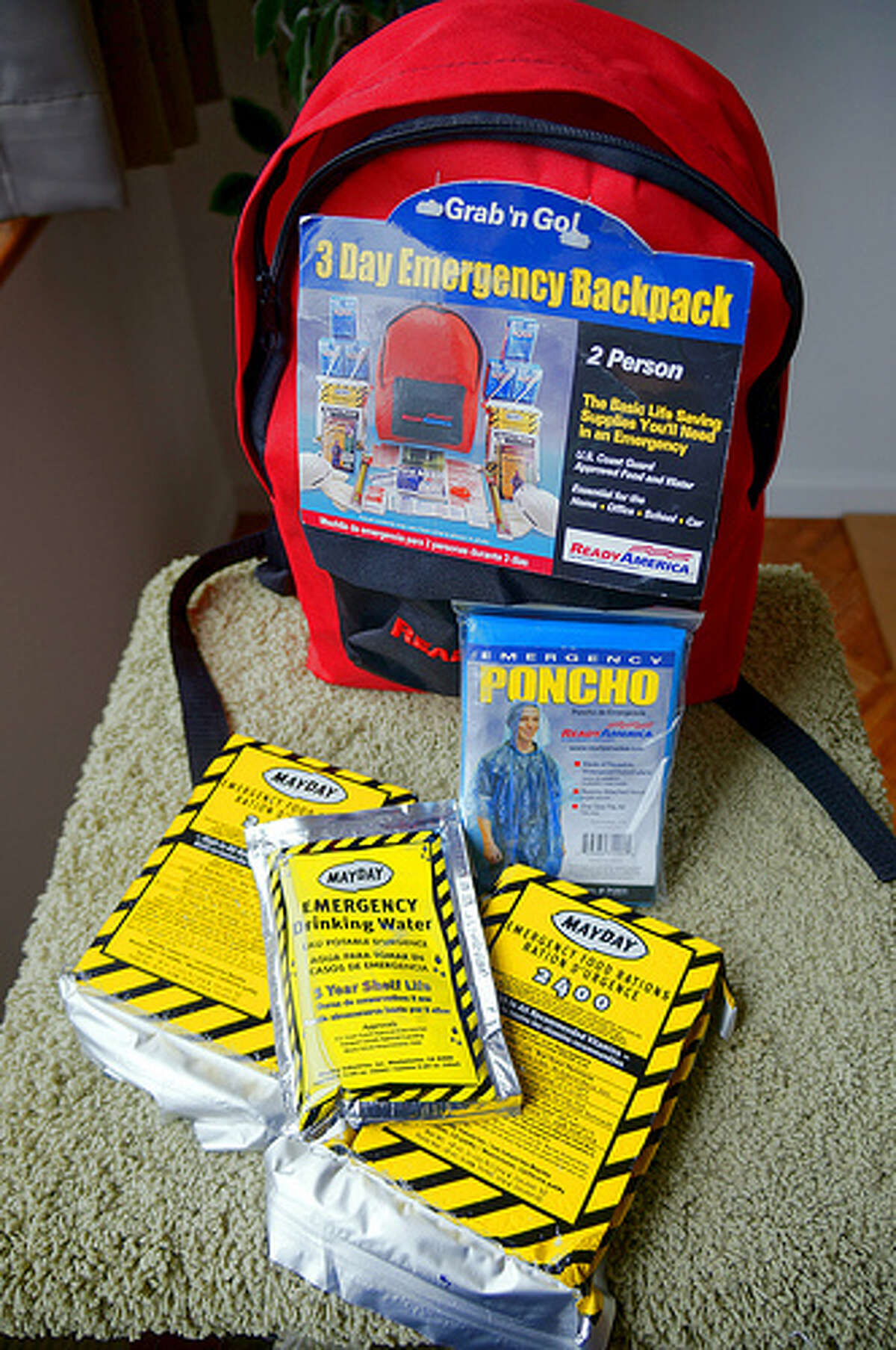 2 Person Hurricane Emergency Kit (3 Day Backpack)