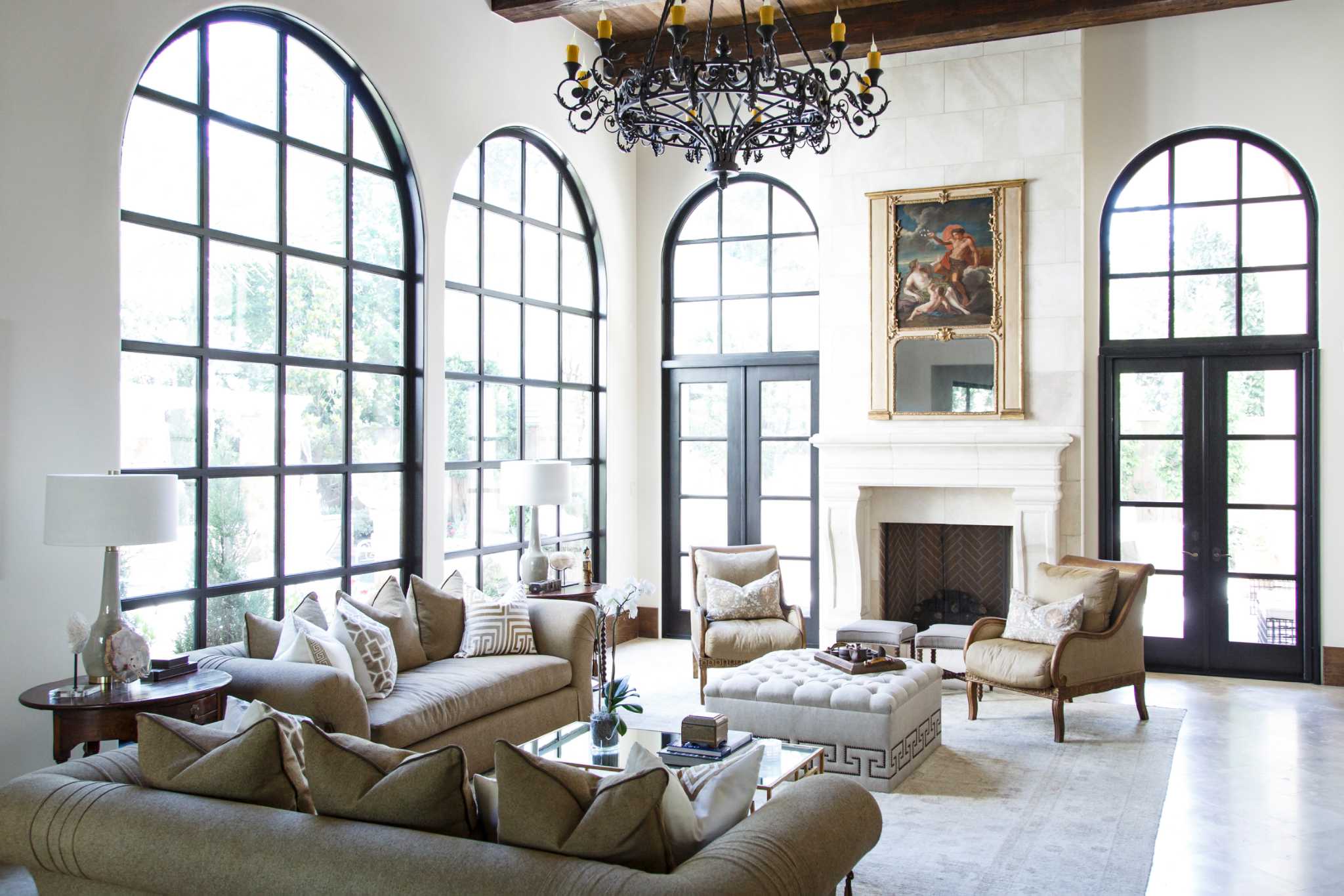 Asian touches meet modern design in this River Oaks home