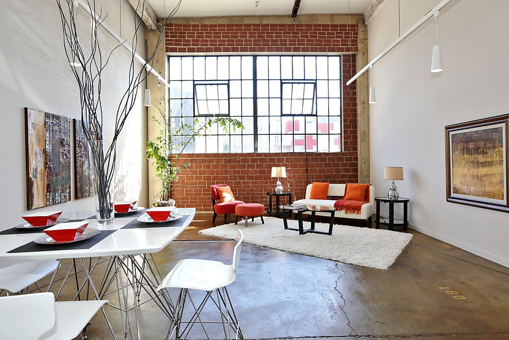 Oakland condo set in old warehouse open Sunday