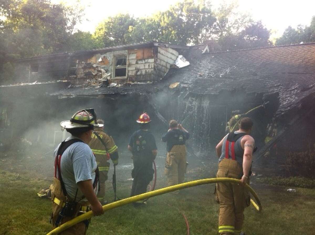 Fire Rips Through New Fairfield Home