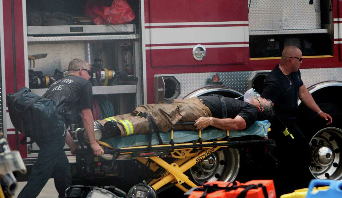 Firefighter Injured In Hotel Inferno Receives Hero's Welcome Home From ...