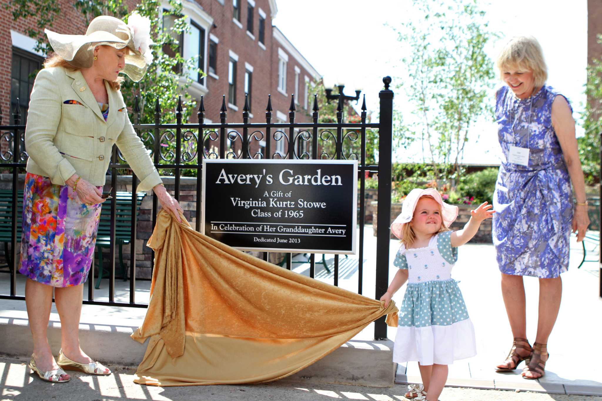 Russell Sage dedicates building, garden
