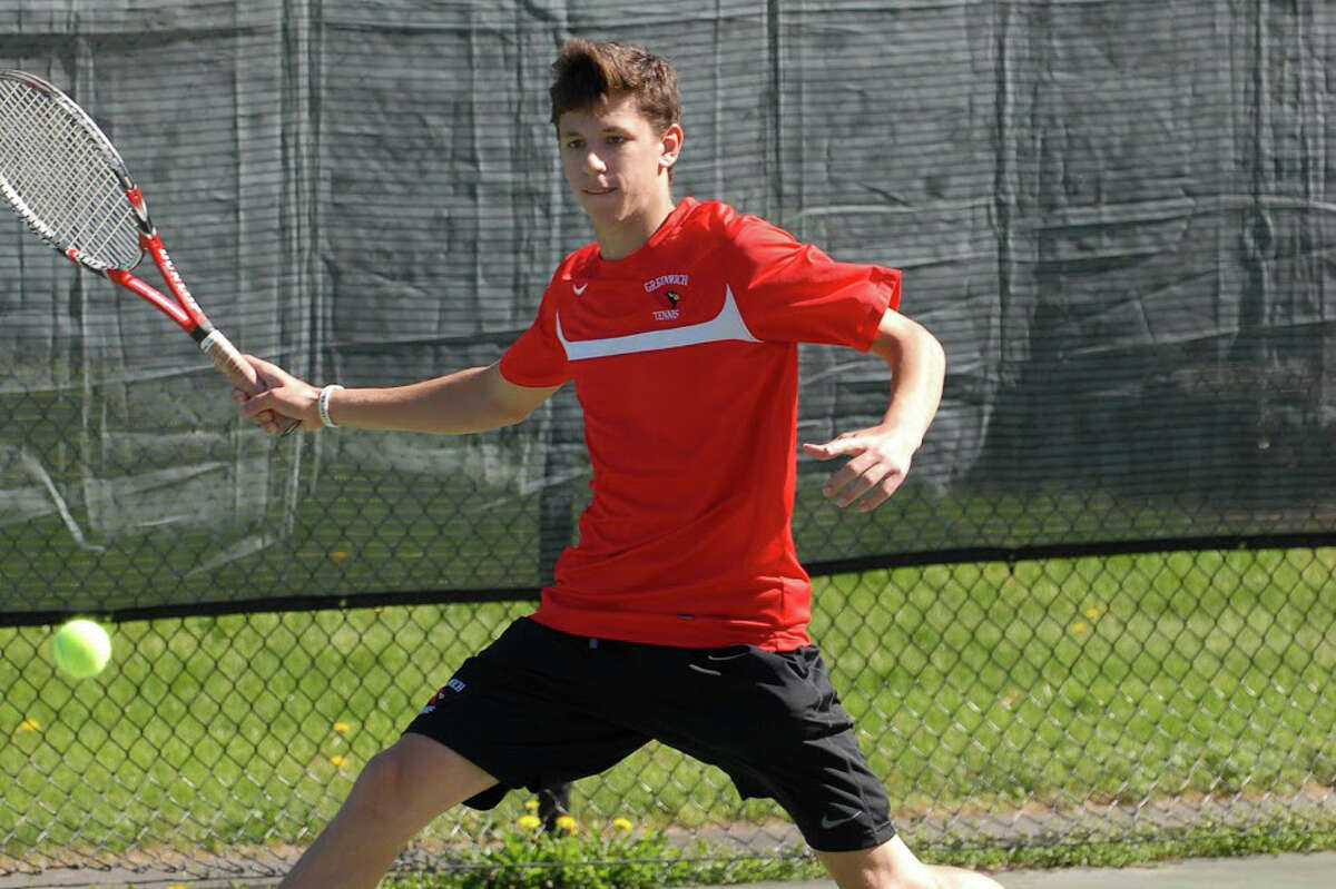 Chris Salisbury and the rest of the Greenwich boys tennis team captured the Class LL championship Saturday. Details on Page B2