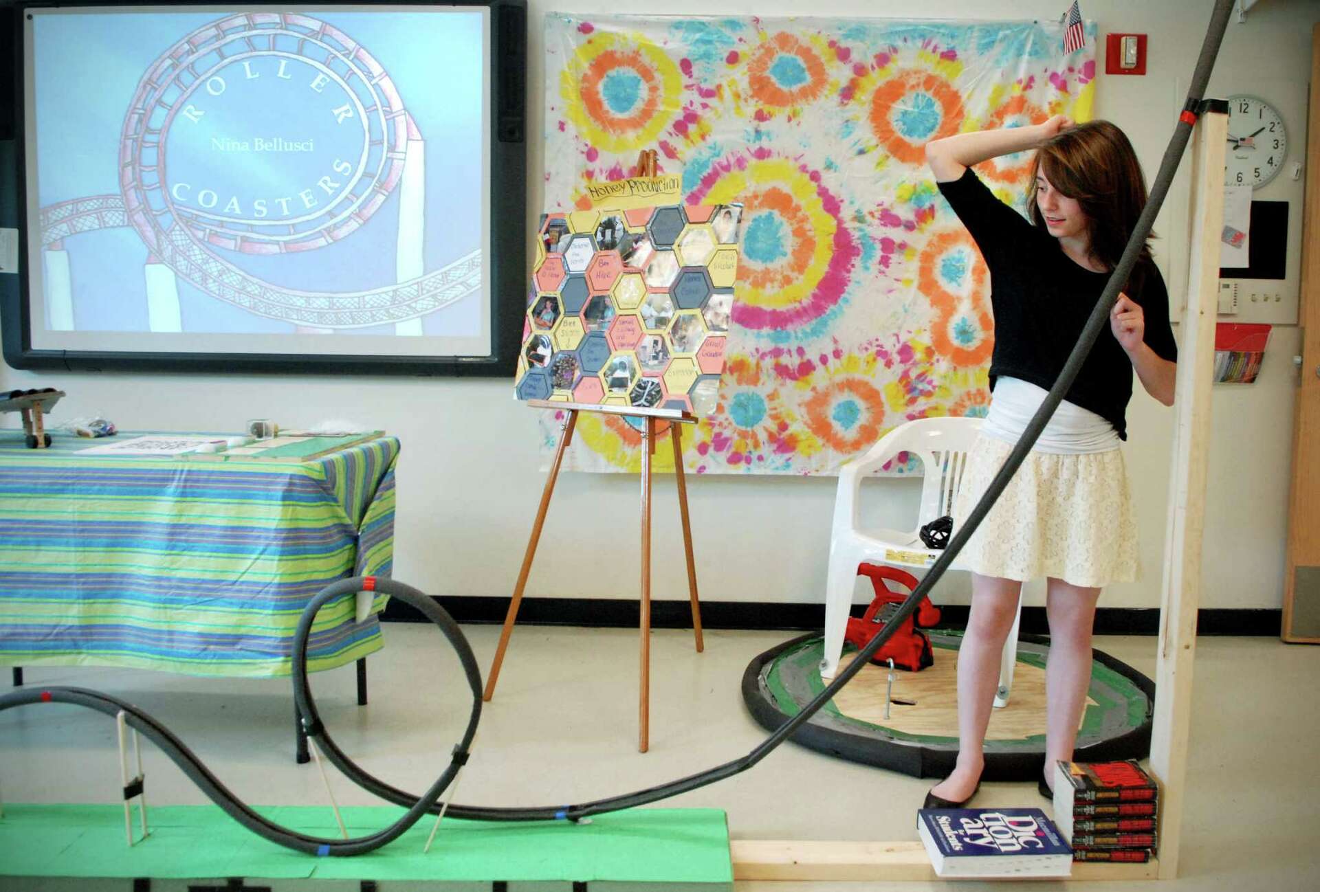 Scofield students make technology presentations