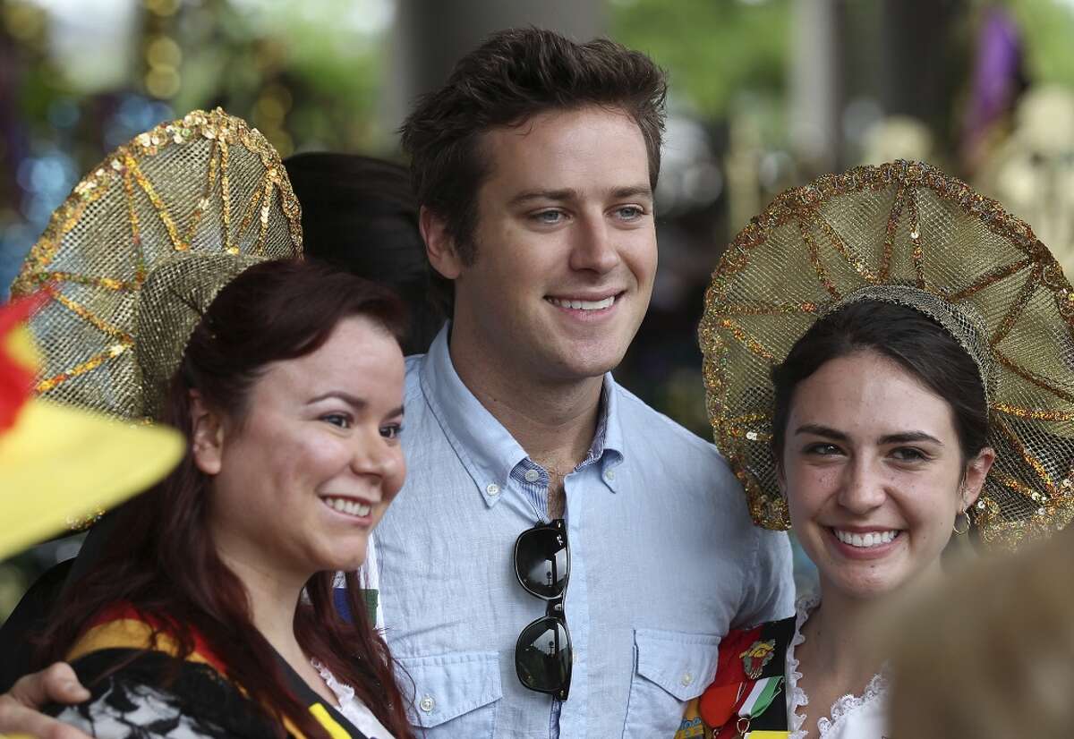 Armie Hammer “Lone Ranger” and "The Social Network" star Armie Hammer, who was a Battle of Flowers Grand Marshal, and his wife own and operate Bird Bakery in Alamo Heights.