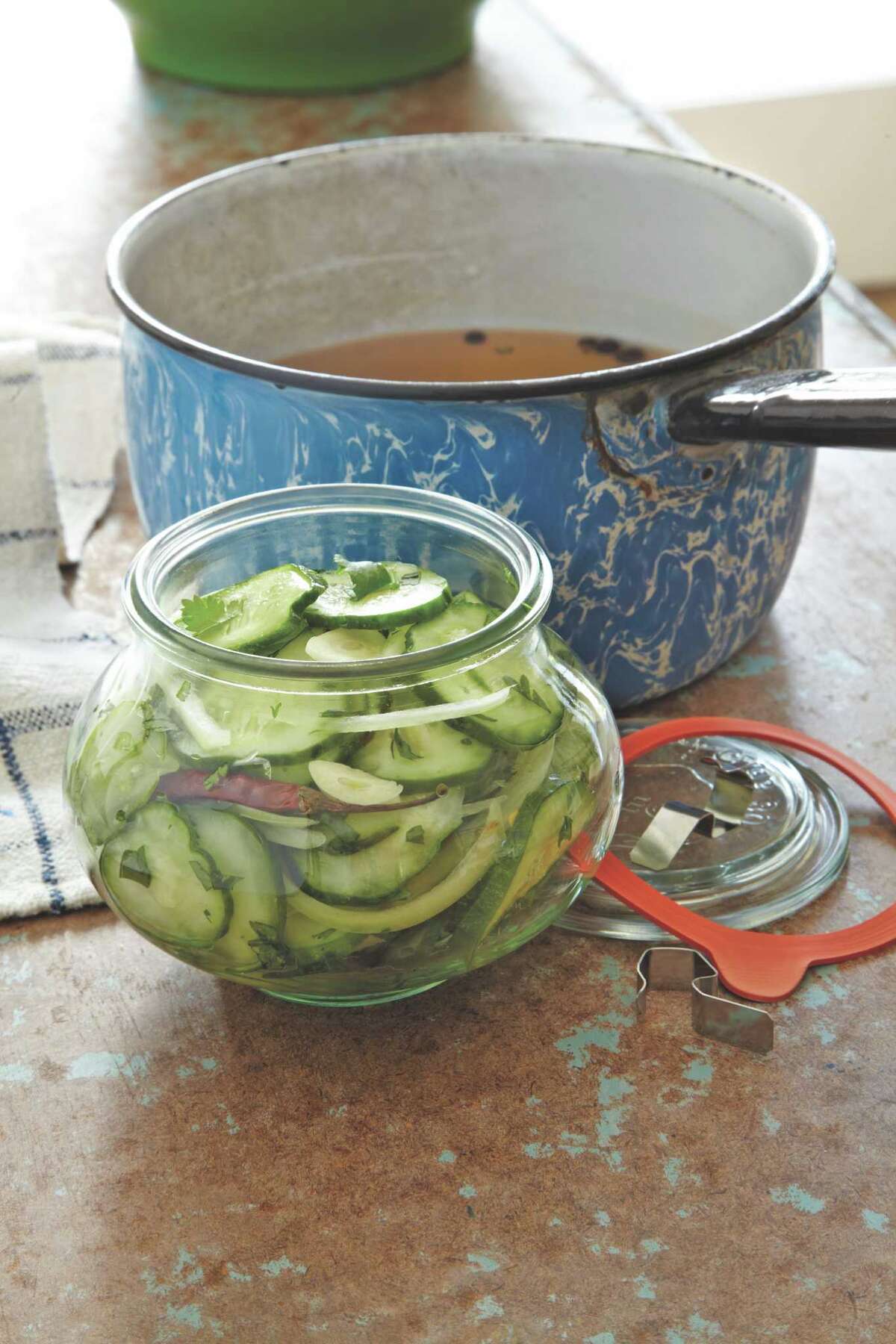 Pickled condiments enhance summer foods