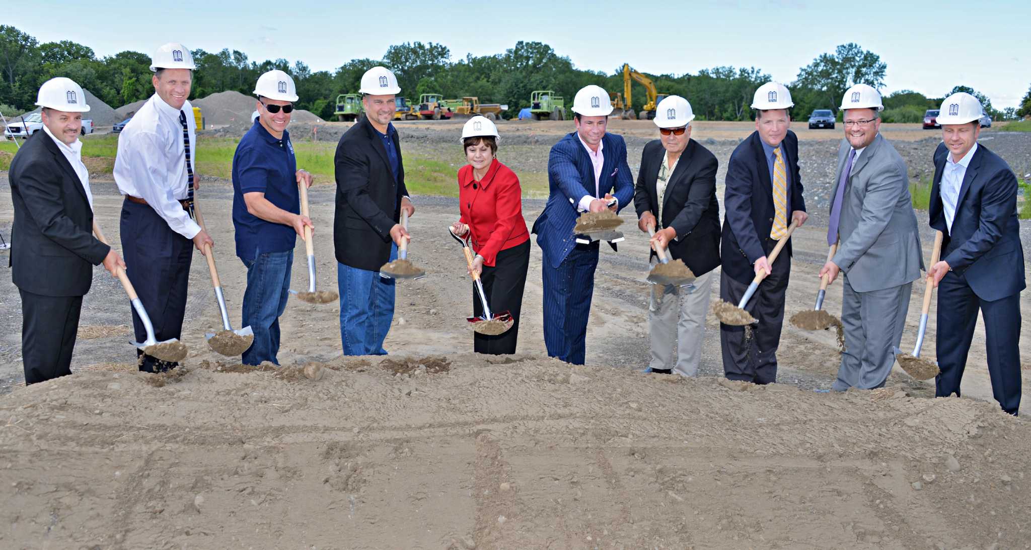 Photos: A groundbreaking day for Marini