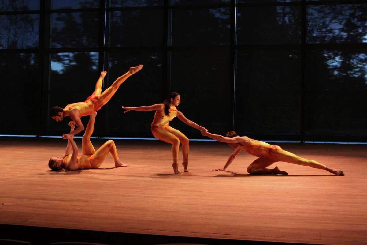 Elana Jacobs, Jacob Goodhart, Christy Williams, and Jesse Kovarsky in A Swing and a Miss. Photo credit: Steve Nealy