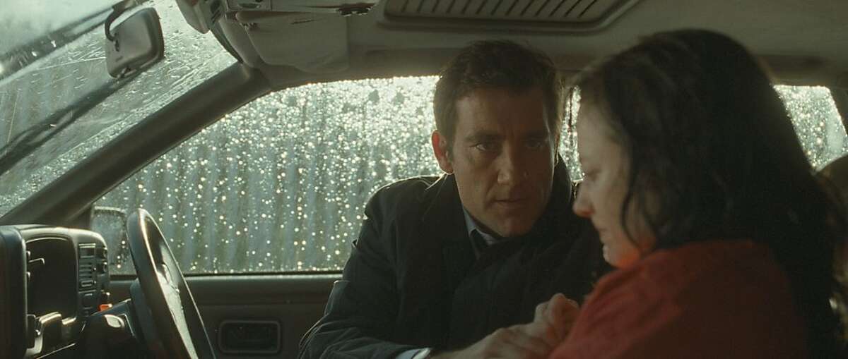 Clive Owen and Andrea Riseborough in SHADOW DANCER, a Magnolia Pictures release.