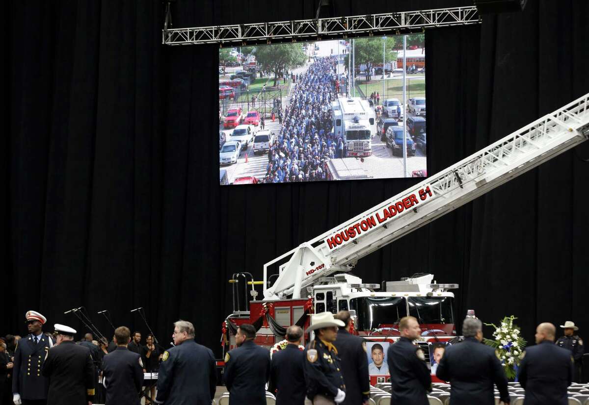 Houston salutes sacrifice of four heroes