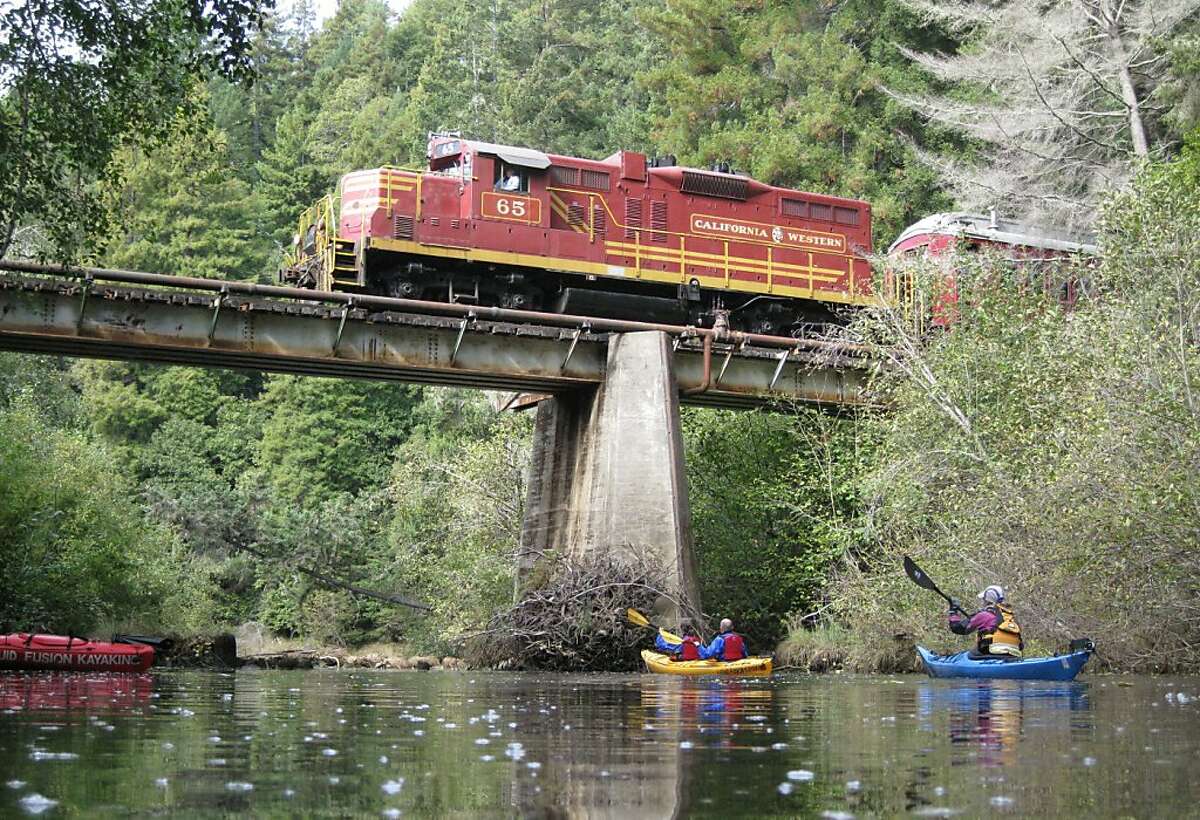 Skunk Train stranded by tunnel collapse