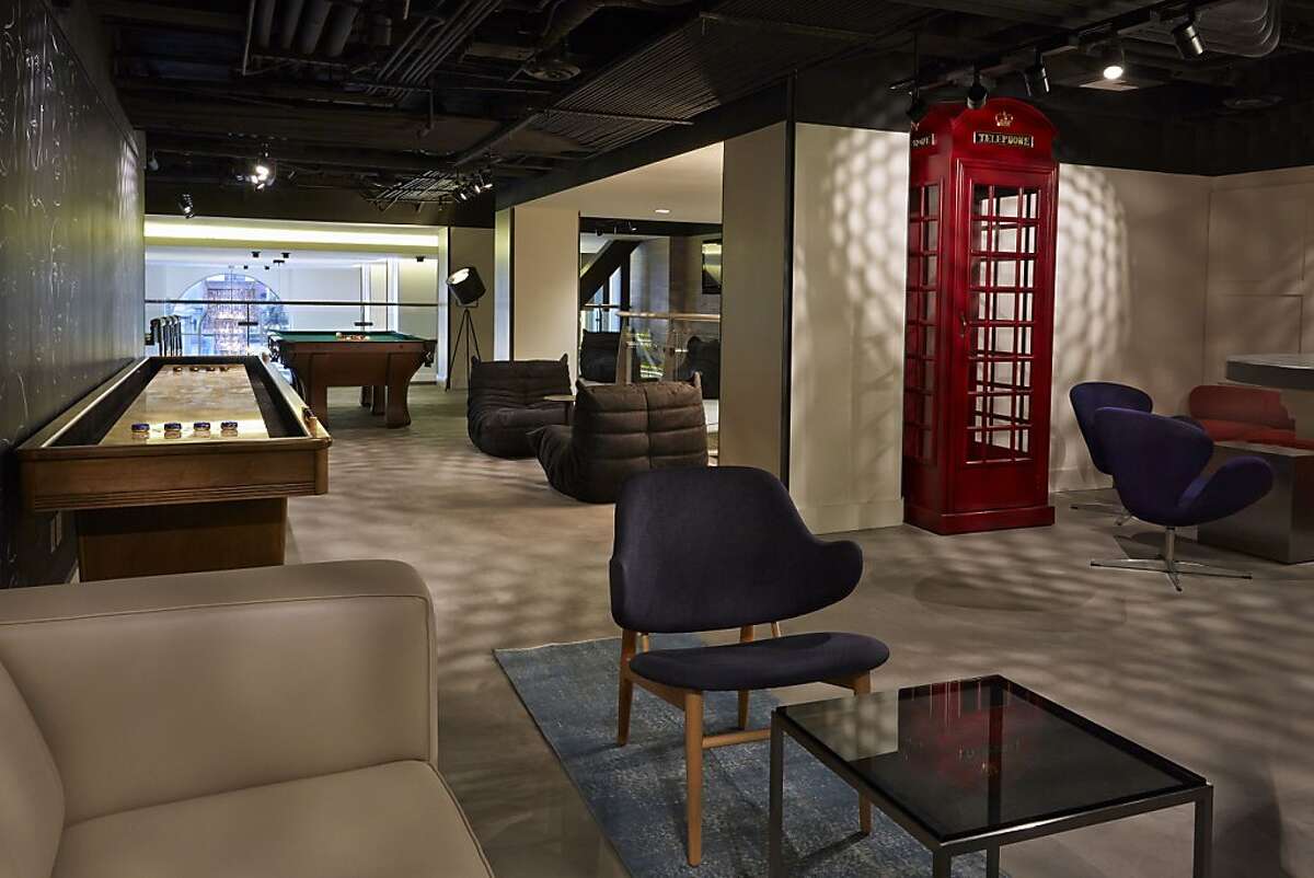 San Francisco's Hotel Zetta features several unique spaces, including its Playroom and S+R Lounge.