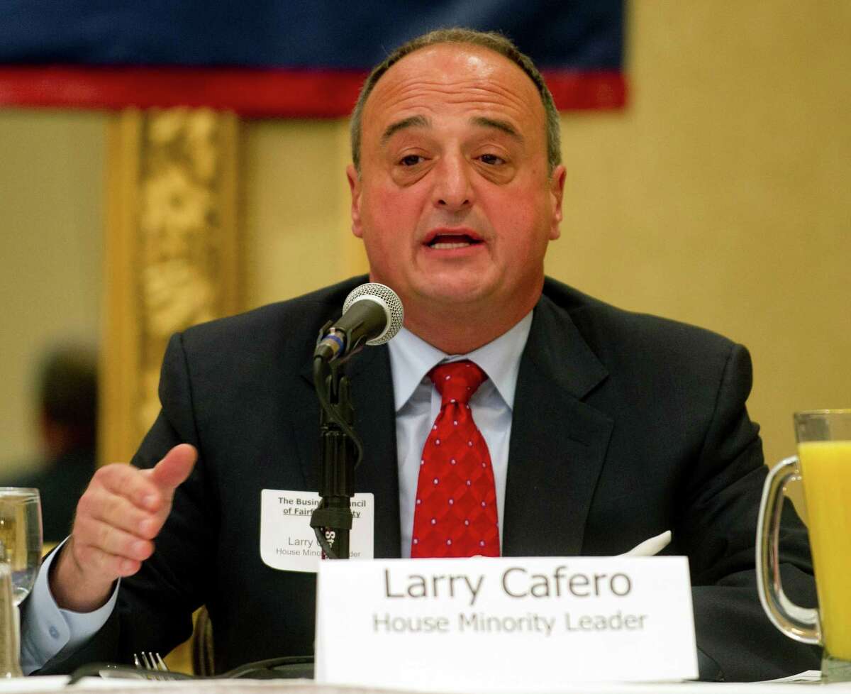House Minority Leader Larry Cafero (R-Norwalk).