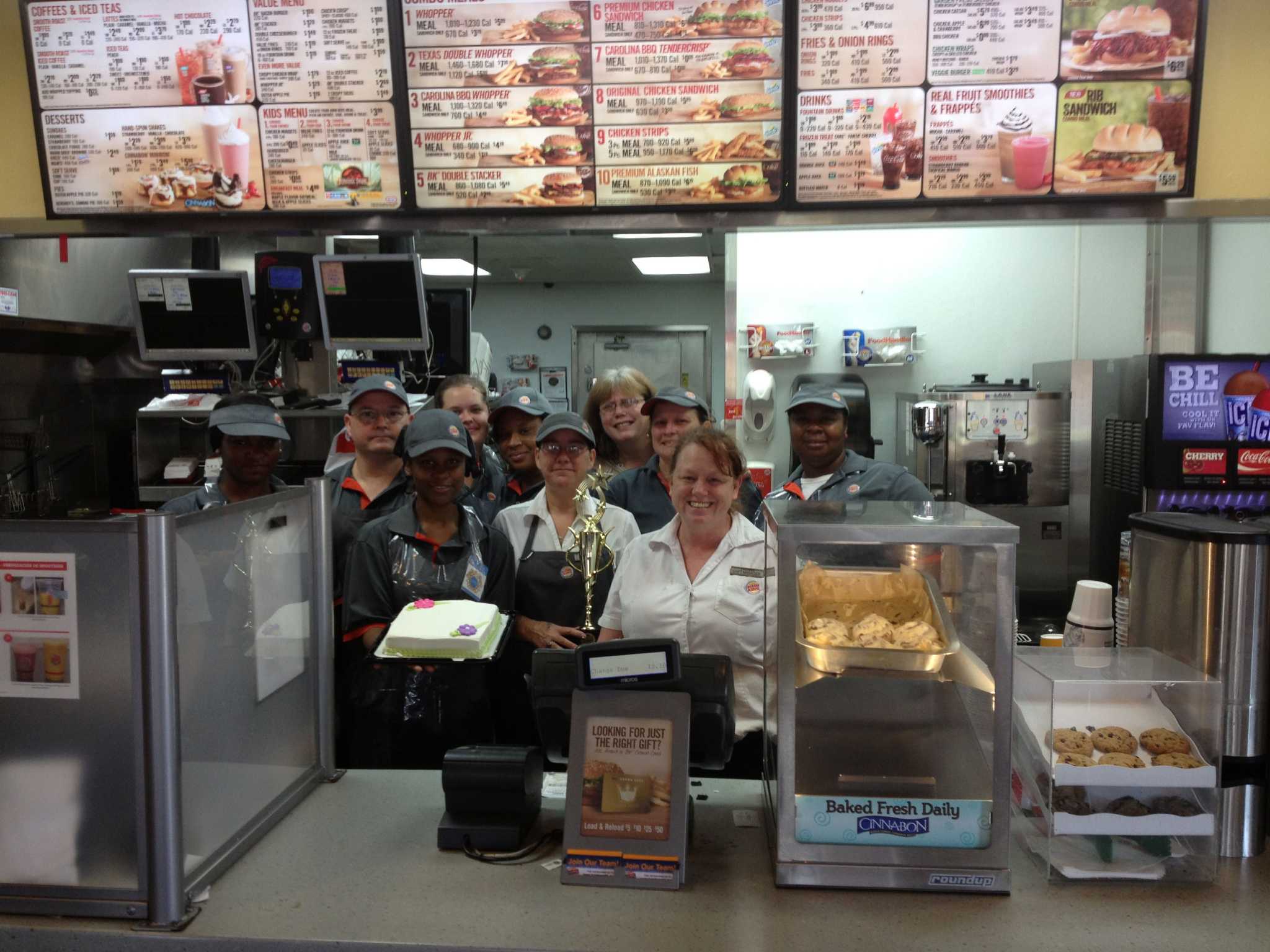 Jasper Burger King Wins Award