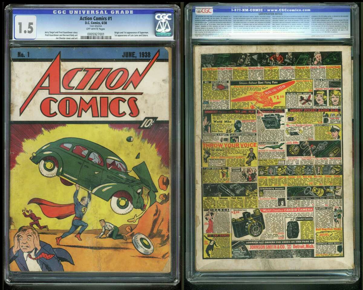 Rare Superman Comic Book Sells For 175000 