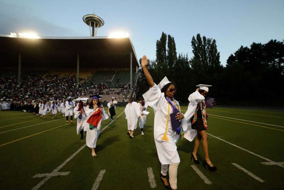Garfield High School graduation ceremony