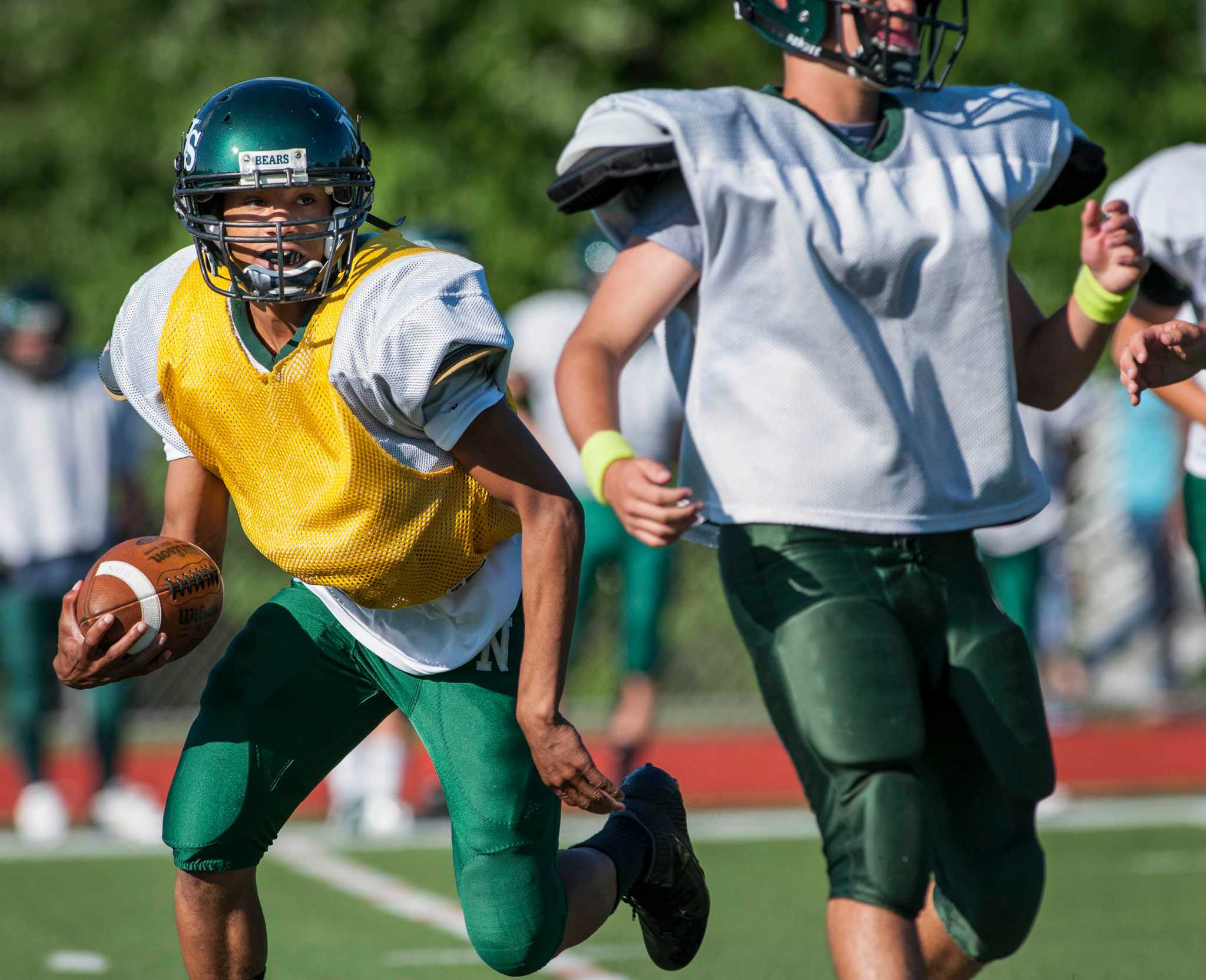 Norwalk football team shows plenty of talent and heart