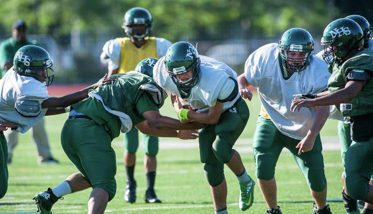 Norwalk football team shows plenty of talent and heart