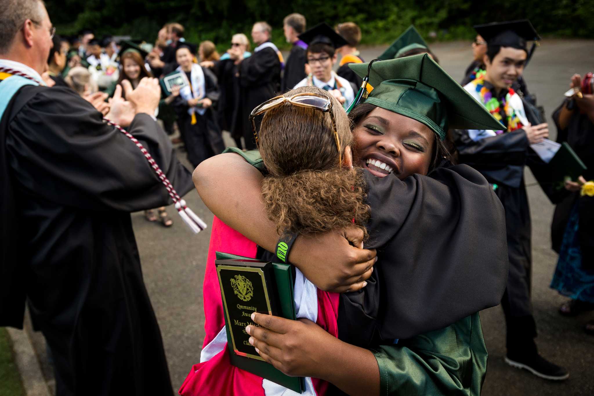 Franklin High School's graduation ceremony