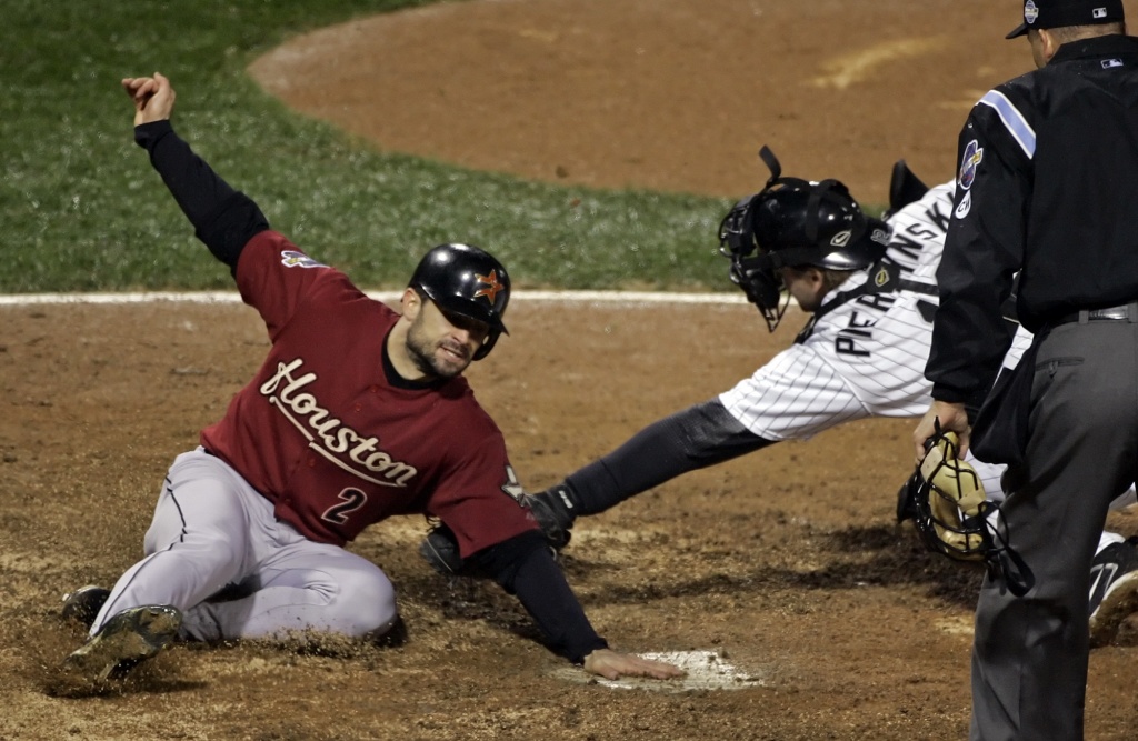 Recalling the Astros' previous Division Series win -- Chris Burke's  18th-inning walk-off in 2005