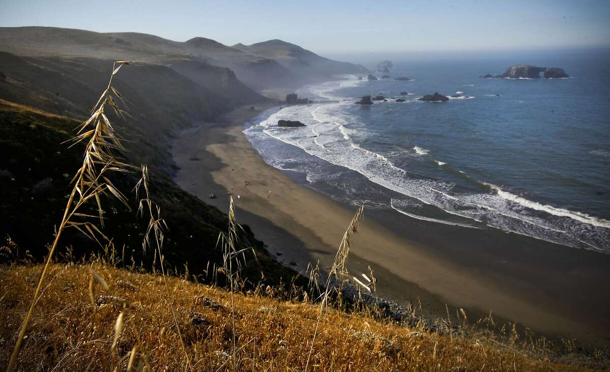 Goat Rock Beach, along the Sonoma County coastline near Jenner, Calif. on Friday June 14, 2013. Visitors may soon have to pay to park to enjoy the area. The California state parks system is eyeing parking fees for parts of the Northern California shoreline where none have existed. Citing the need to raise money but their fee plan is facing resistance for state coastal regulators worried about eroding beach access and from environmentalists, who while sympathetic to state parks' plight say it's akin to monetizing the coast.
