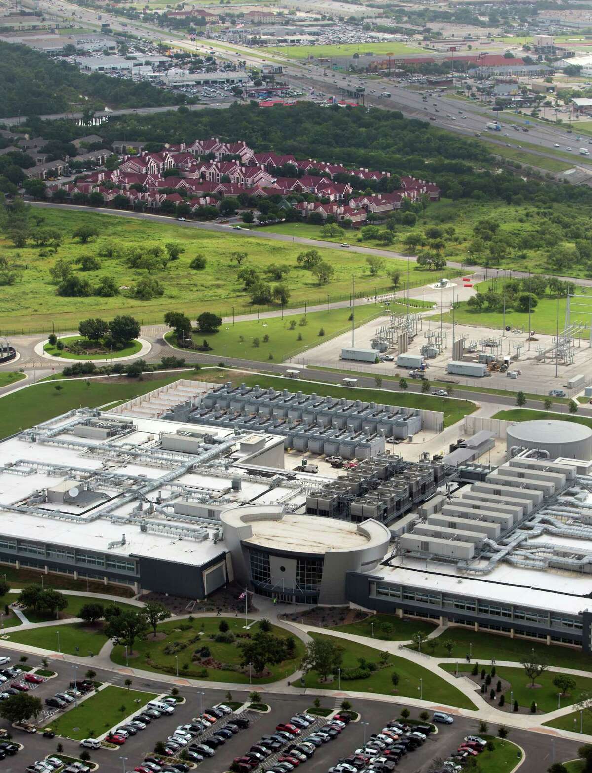 The National Security Agency building in San Antonio is seen in this Thursday June 14, 2013 aerial photo.