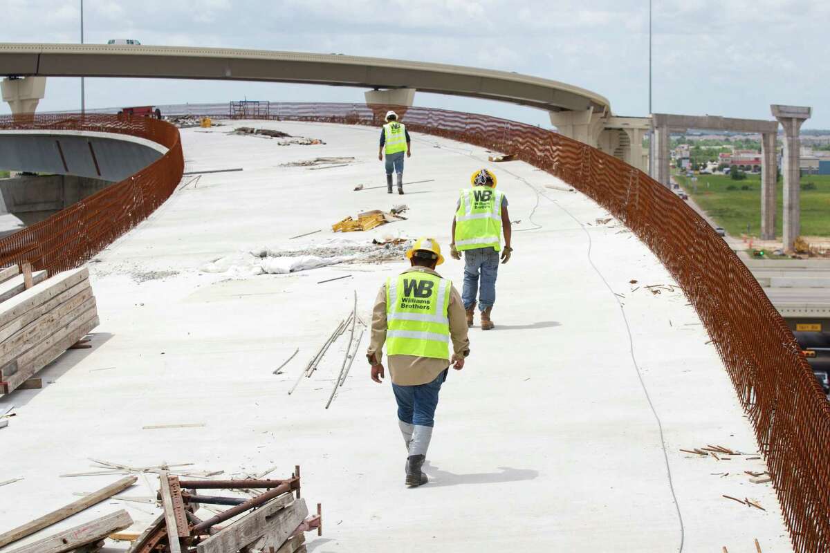 Connector from I-10 to the Grand Parkway northwest of Houston is rapidly taking shape.