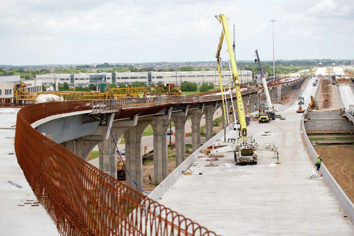 Construction crews are busy building the connector from I-10 to the Grand Parkway. The freeway will be the first Houston-area toll road that will be managed by Tx-DOT.