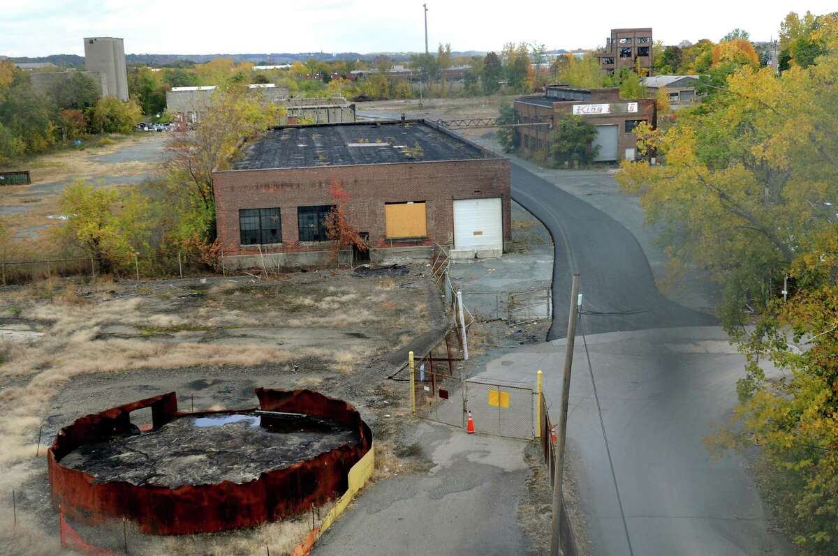 Site of the former King Fuels, where a facility may be built to convert waste into biofuels on Tuesday, Oct. 19, 2010, in Troy, N.Y. (Cindy Schultz / Times Union)