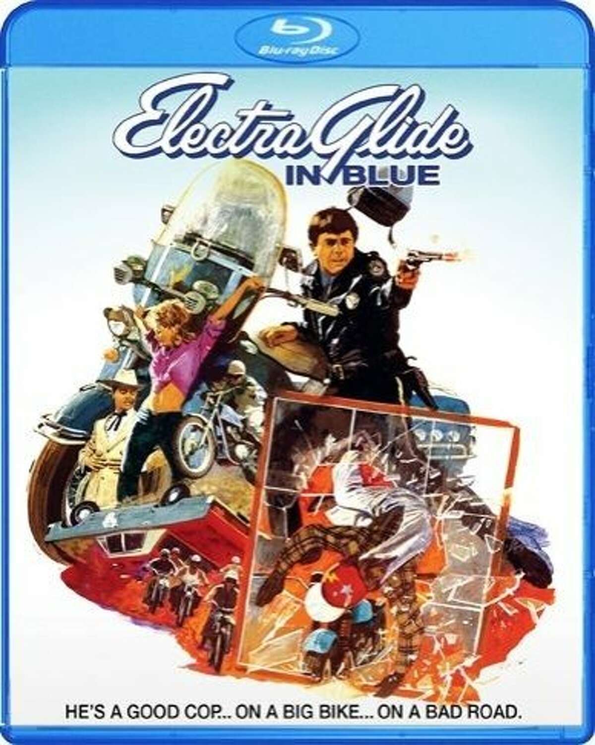 blu-ray cover: "Electra Glide in Blue"
