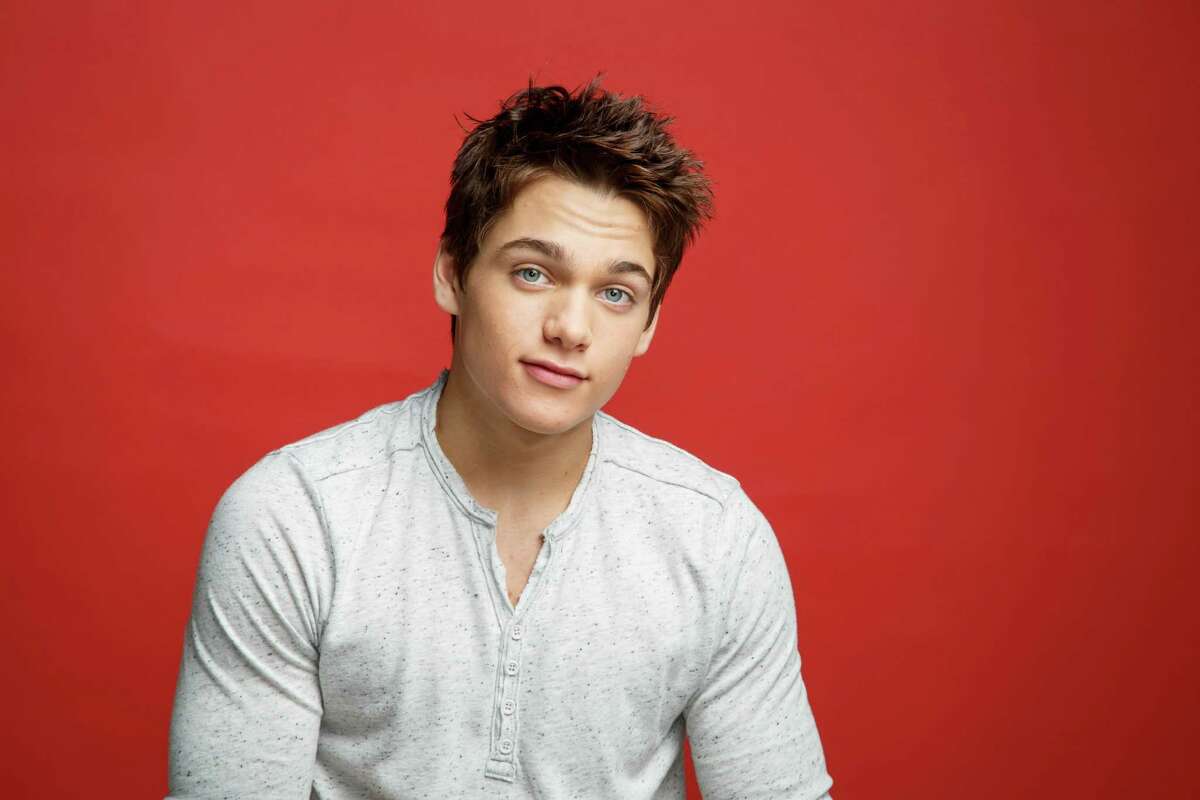Dylan Sprayberry, a young actor from Houston, poses for a photo in the Hous...