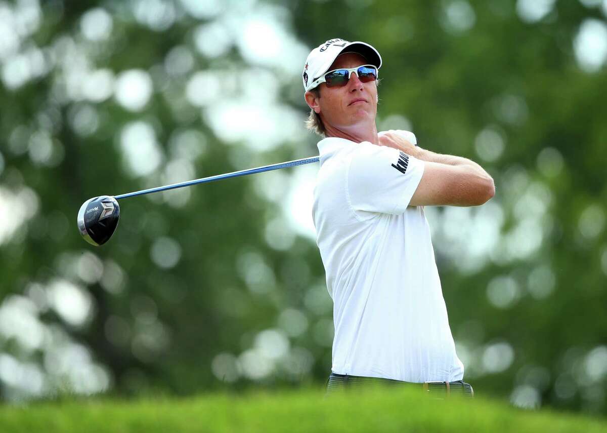 ARDMORE, PA - JUNE 15: Nicolas Colsaerts of Belgium hits his tee shot on the fourth hole during Round Three of the 113th U.S. Open at Merion Golf Club on June 15, 2013 in Ardmore, Pennsylvania.