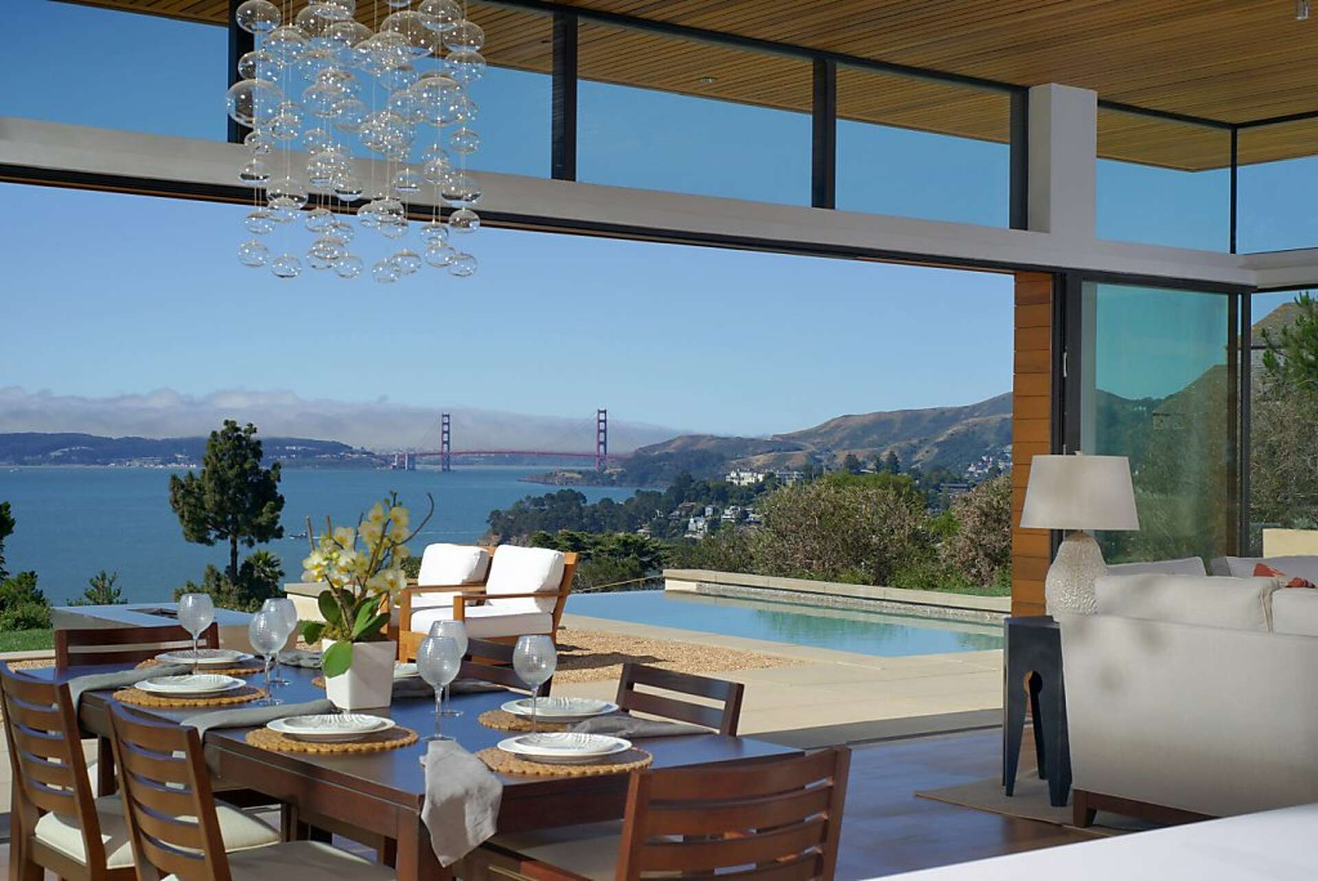 Newly built Tiburon home blends technology with stylish design