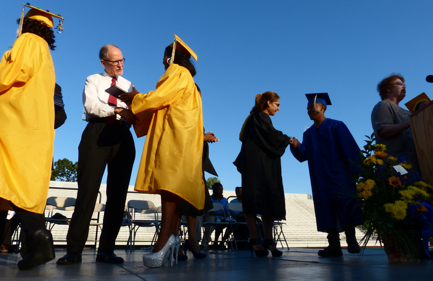 Harding High School graduation