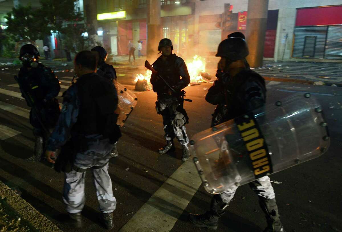 Protests Hobble Brazil Days Before World Cup Kicks Off