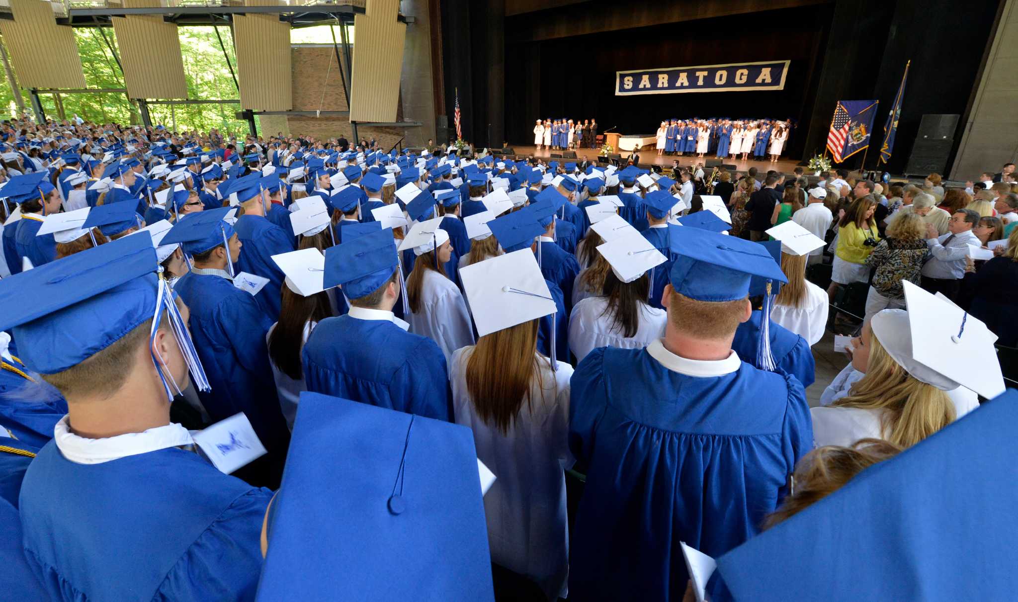 Saratoga High School's 2013 graduation