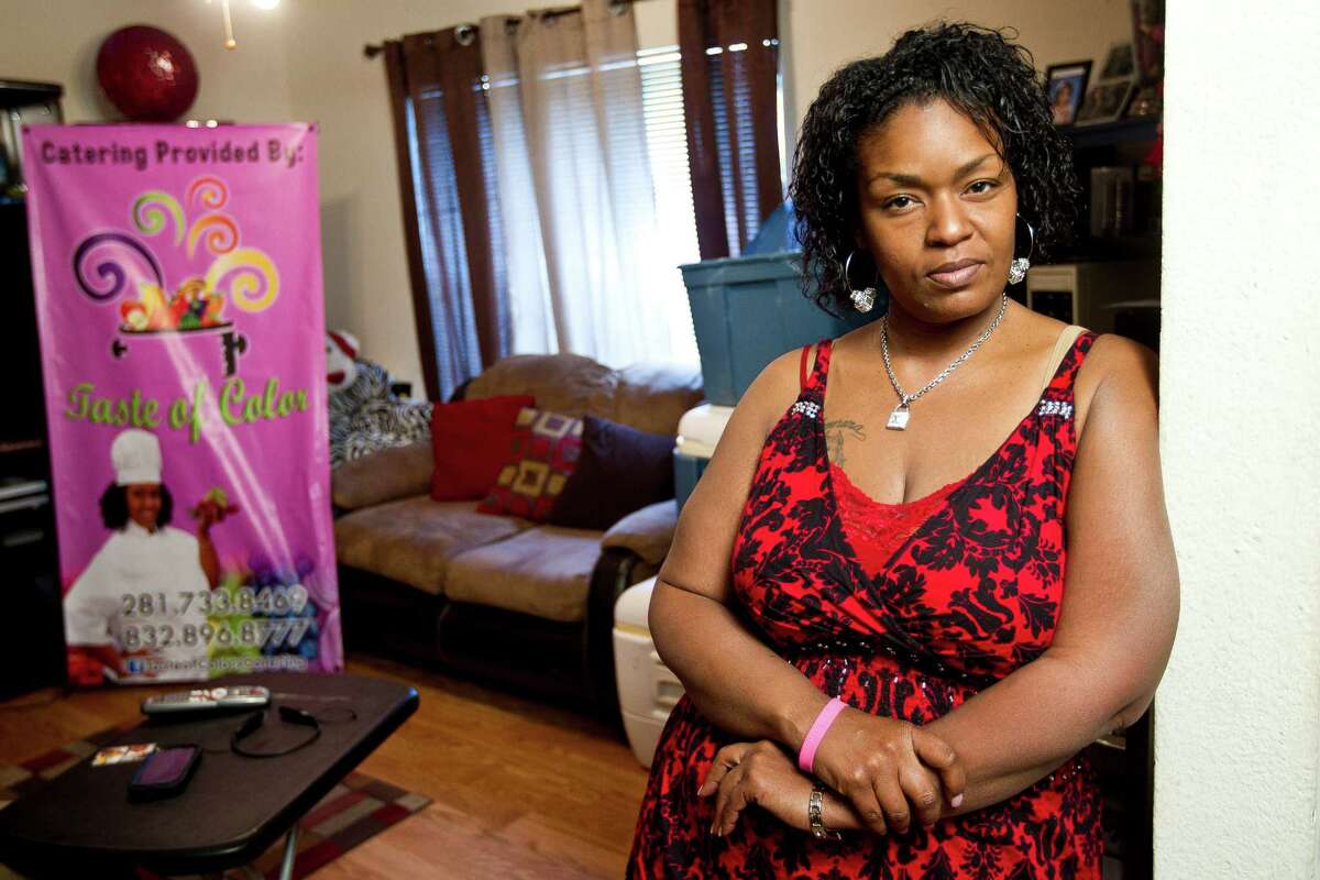 The cuts in Tamara Caston's rent assistance could add up to at least $200 a month. She and her 16-year-old son also face the prospect of having to move to a one-bedroom apartment.